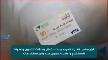 قرار صادر.. الكارت الموحد يبدأ استبدال بطاقات التموين وخطوات الاستخراج وأماكن الحصول عليه وأبرز استخداماته